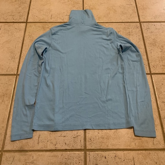 Denver Hayes Light Blue Turtleneck Sweater - Size Large - Picture 3 of 5